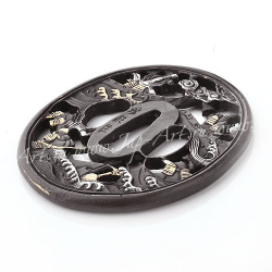 Цуба Самураи в разных боевых позициях