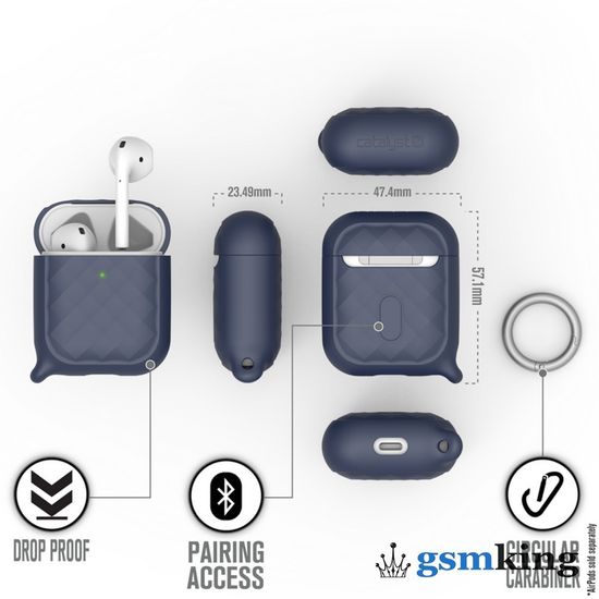 Catalyst Ring Clip Case for AirPods 1 | 2 Midnight Blue (Синий)