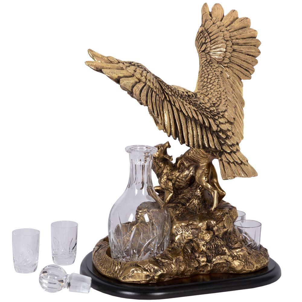 Питейный набор Поединок орла с шакалом