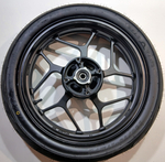 Колесо заднее в сборе 140/70-17 под ось Ф17мм мотоцикл  Motoland 300 DF BIG BORE