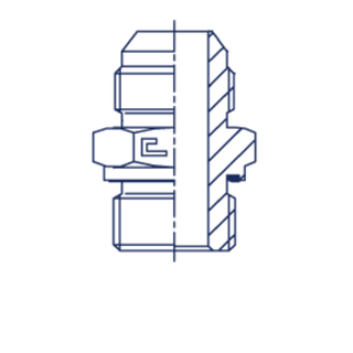 Штуцер FE JIC 1.5/16 - BSP 1