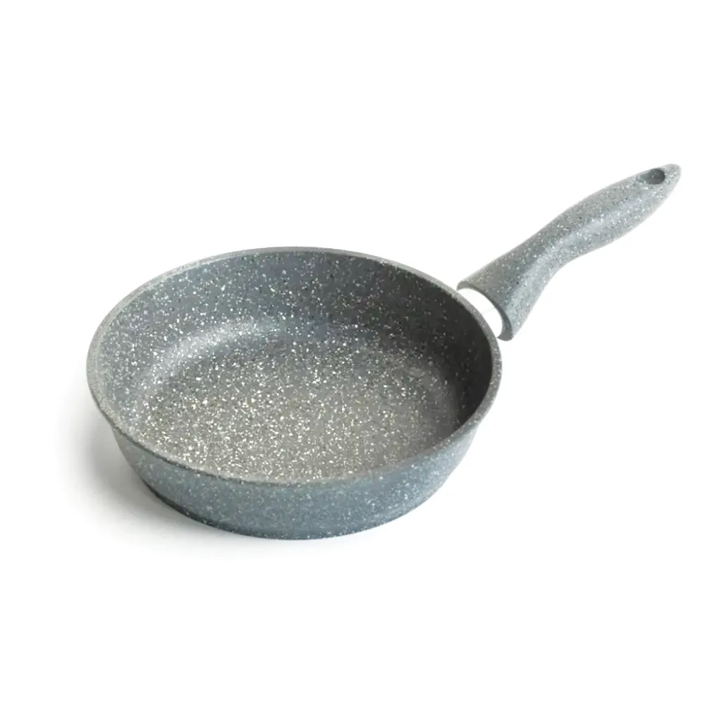 Сковорода классическая 24 см серый гранит