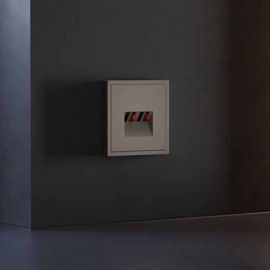 Накладка для розетки акустической 4-местной , S70 (капучино)