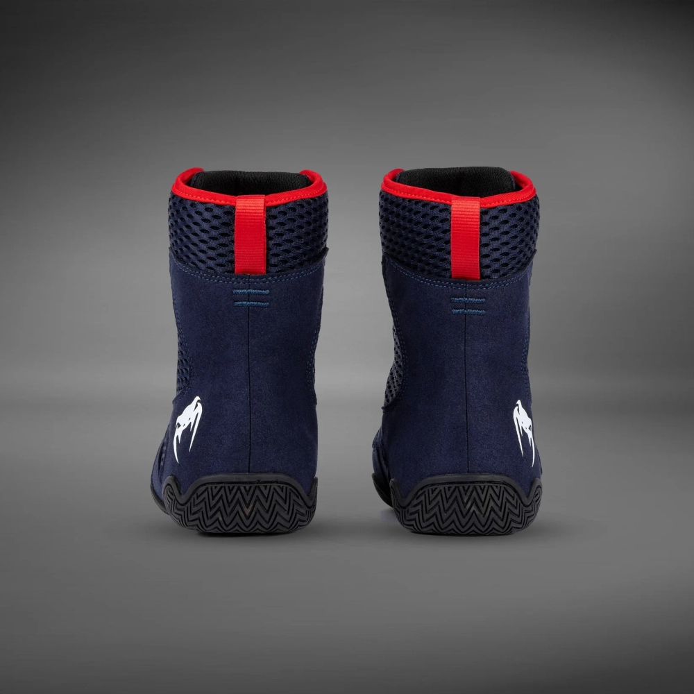 Боксёрки Venum Contender - Navy Blue/Red