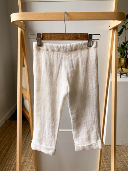 Льняные брюки La Stupenderia, 98