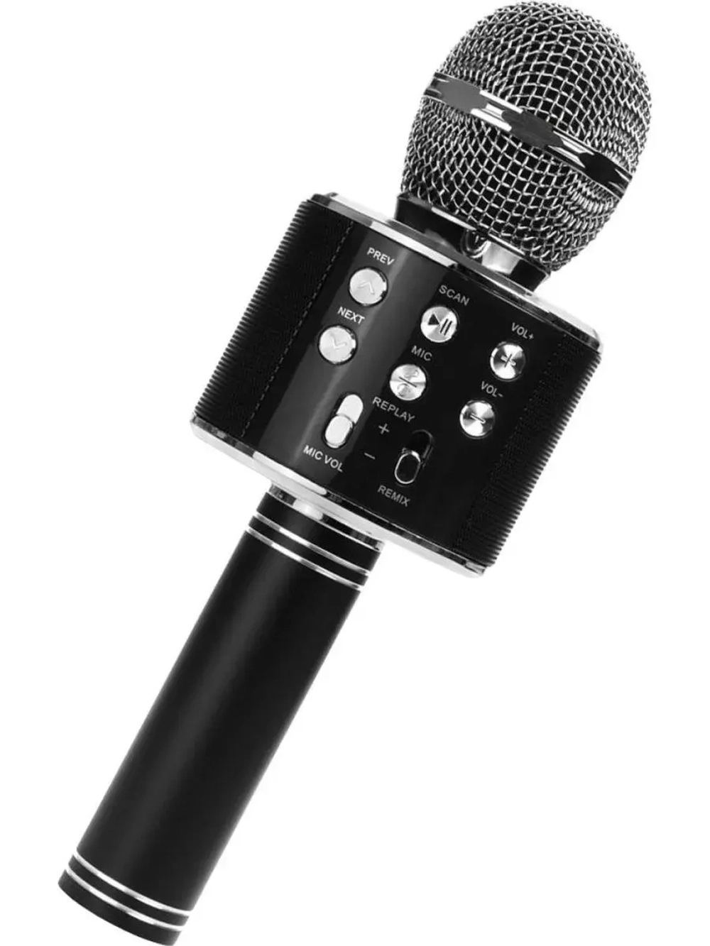 Караоке микрофон Wster WS-858 черный