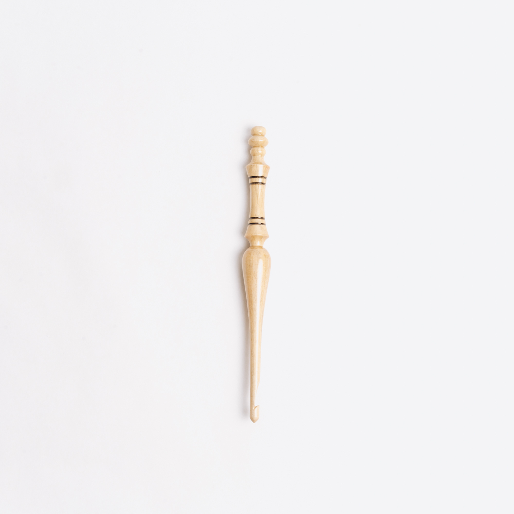 Деревянный крючок для вязания из древесины клена 6.0 мм. K316