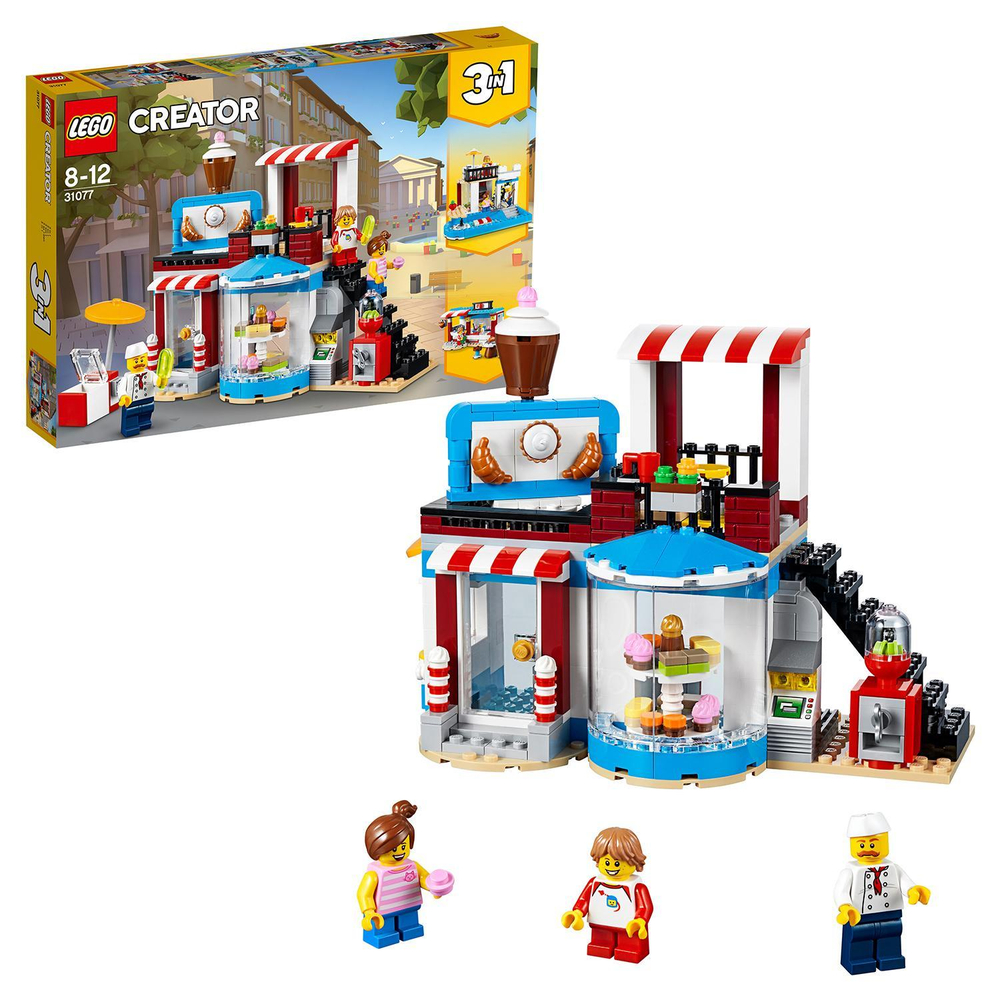 LEGO Creator: Модульная сборка: Приятные сюрпризы 31077 — Modular Sweet Surprises — Лего Креатор Создатель