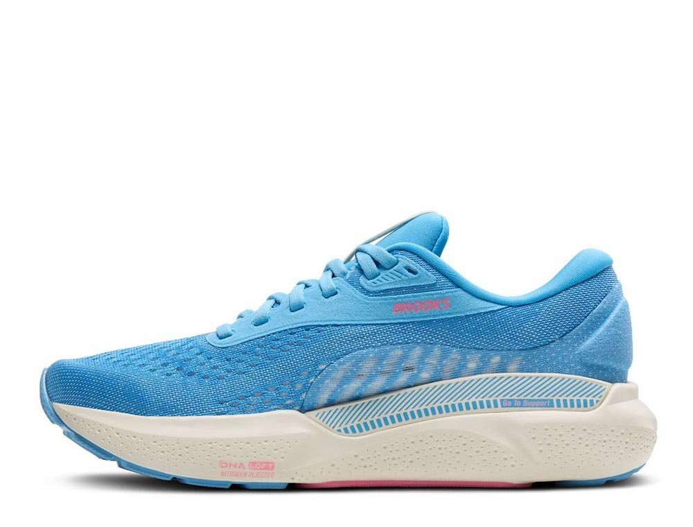 Кроссовки для бега женские Brooks Adrenaline GTS 24 Голубо-Белые
