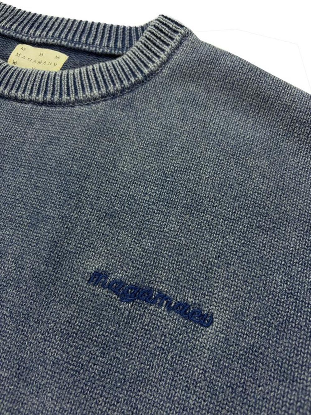 Свитер Magamaev Default knit blue/dye синий