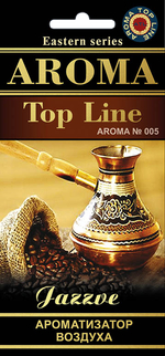 Ароматизатор для автомобиля AROMA TOP LINE №005 JAZZVE картон