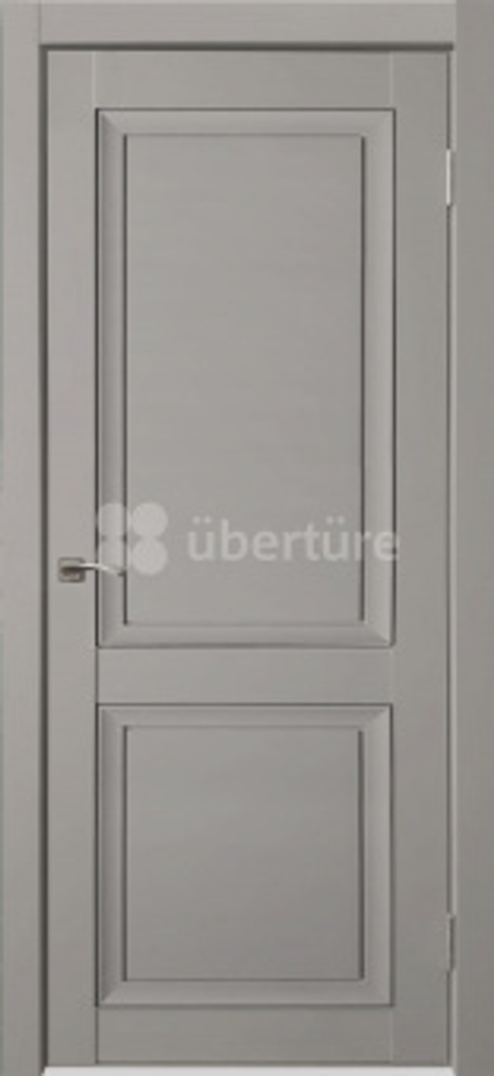 Межкомнатные двери Uberture Decanto, ПДГ 1, Barhat light grey