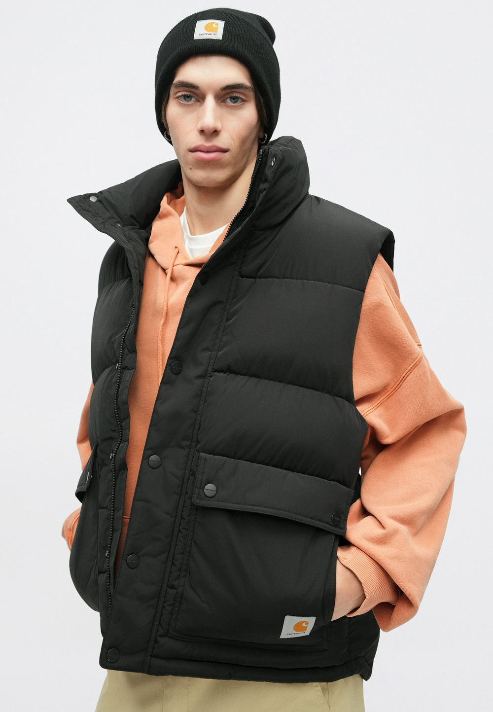 Carhartt WIP BRENT - Жилет - Чёрный