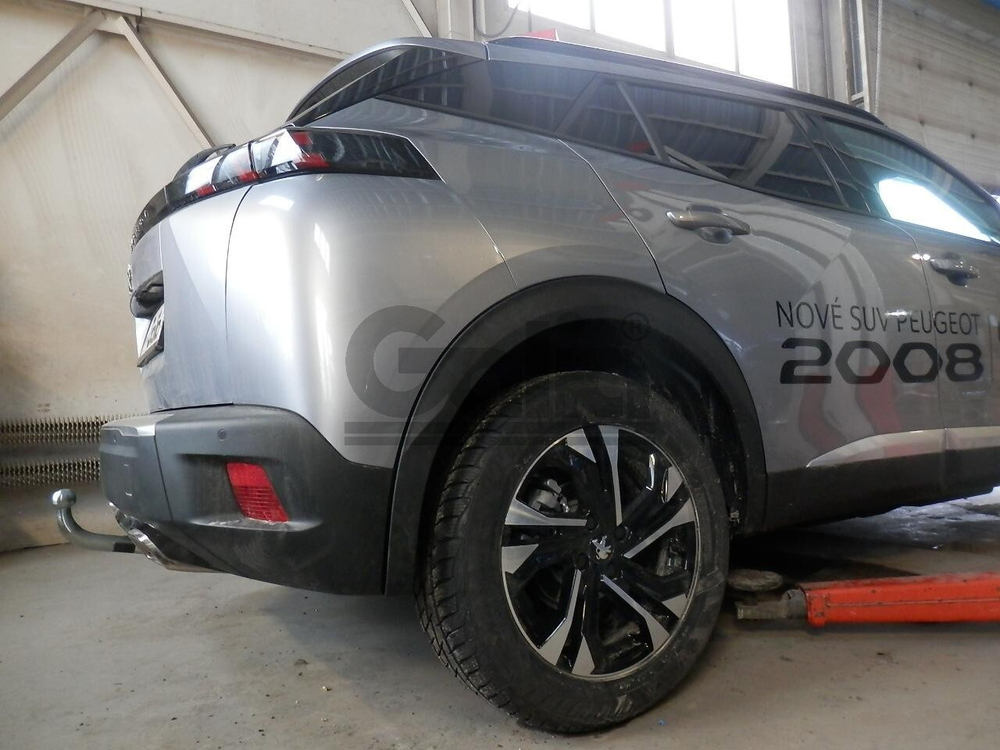 Фаркоп оцинкованный Galia P048C для PEUGEOT 2008 2019-(паспорт и сертификат в комплекте)(без электрики)