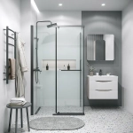 Душевой уголок Grossman Pragma 120.K33.03.1290.21.00 120x90 стекло прозрачное/профиль черный матовый