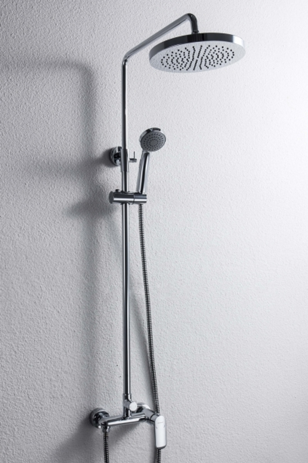 OPAL R душевая колонна со смесителем для душа (верхний душ круглой формы)(старый арт.F9125183CP-A2-RUS)