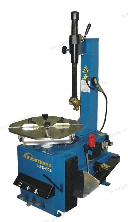 Станок шиномонтажный однофазный 220 вольт до 24 дюймов - для колес легковых автомобилей модель Rudetrans RTC-602