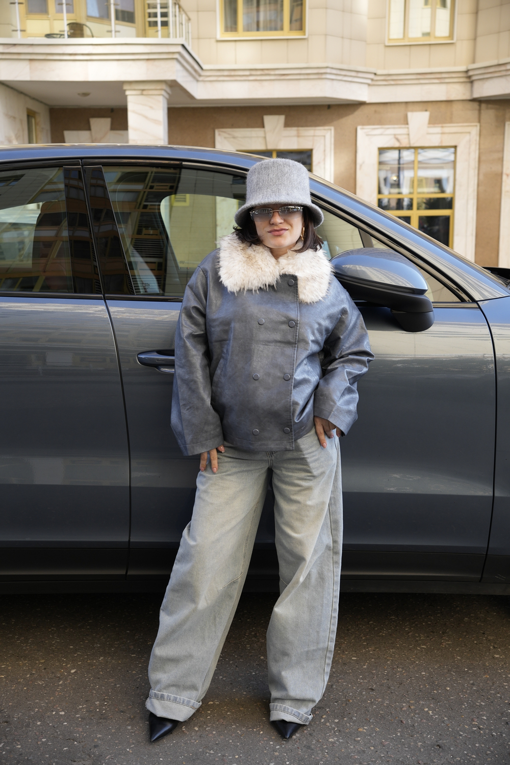 Панама серый