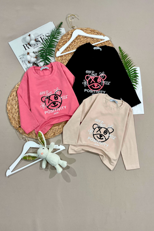 Лонгслив для девочек