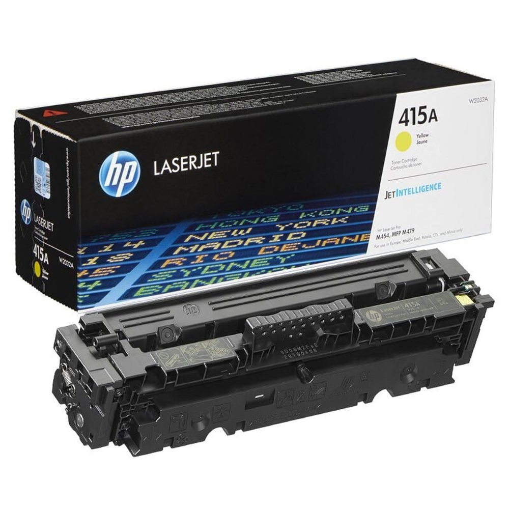 Картридж HP 415A (W2032A) для LJ Enterprise M455/M480, Pro M454/M479 желтый (2.1k)