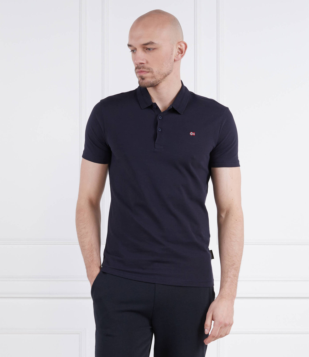 Поло EALIS Napapijri - темно-синий(NP0A4H8B)