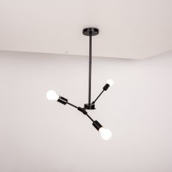 Люстра На Штанге Late D55 Black By Imperiumloft