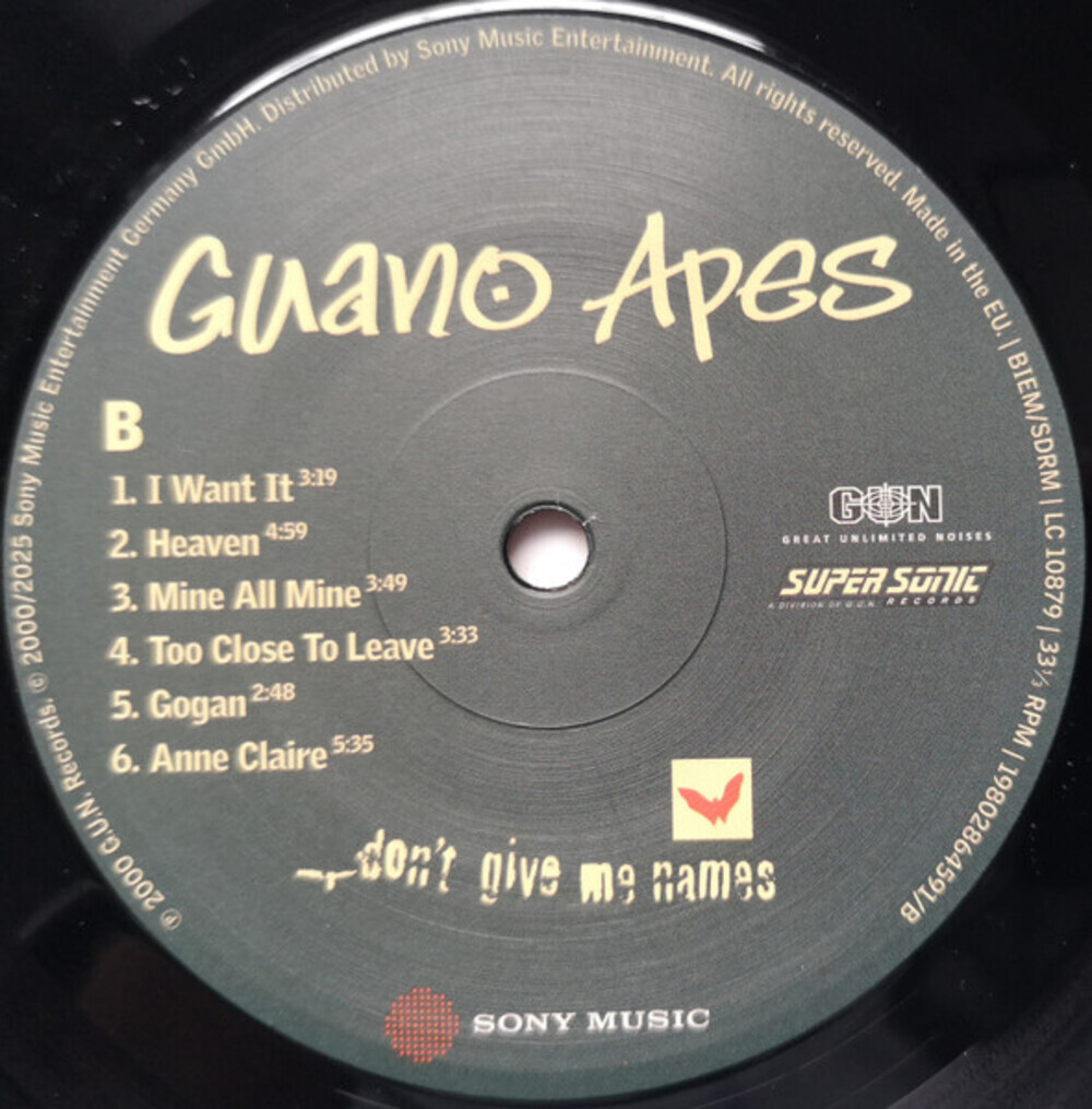 Guano Apes / Don't Give Me Names (LP)