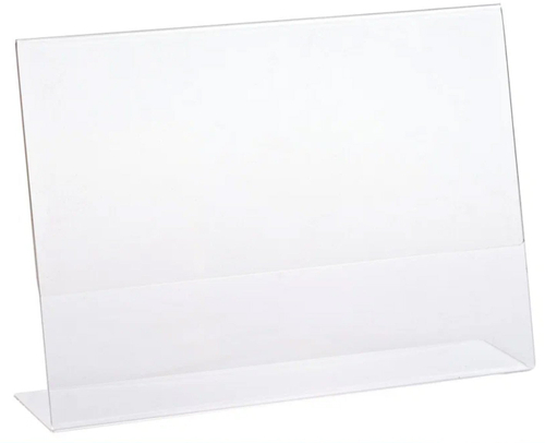 Тейбл-тент Мenuholder  А4, односторонний горизонтальный