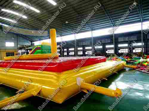 Площадка «Взлёт» для игры в Боссабол 17×9×5 м, двухуровневая