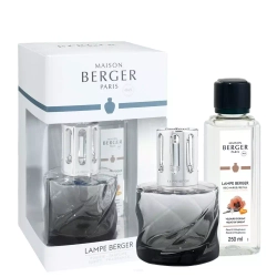 Maison Berger Paris - Комплект аромаламп Black Spiral + масло Velvet of Orient 250мл / артикул   4781  / GTIN 3127290047816