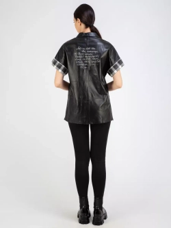 Кожаная куртка натуральная жилет