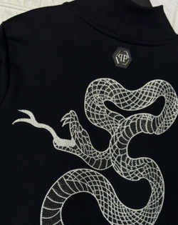 Кофта на молнии Philipp Plein Snake’s Edition