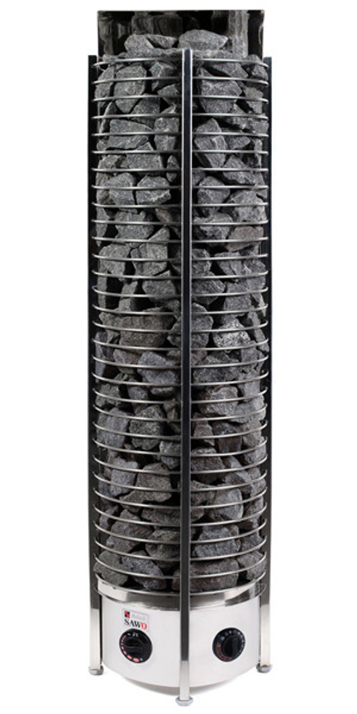 Электрическая печь SAWO TOWER TH6-90NB-WL-P (9 кВт, встроенный пульт, пристенная)