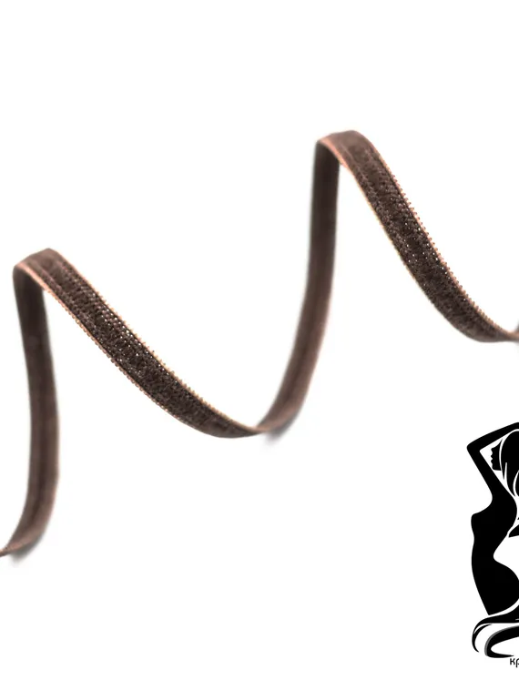 151 Резинка бельевая, 4 мм, шоколад 151