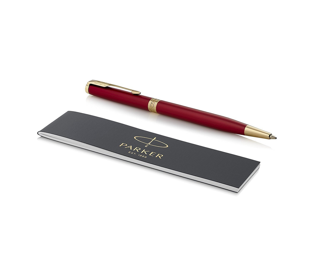 Parker Sonnet Core - LaqRed GT SLIM, шариковая ручка, M, BL