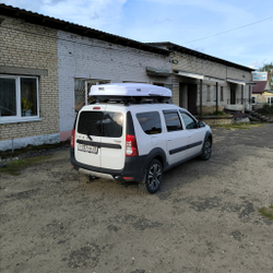 Автобокс Way-box Shuttle 650 на Lada Largus