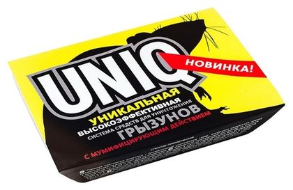 Комплексное средство против крыс и мышей UNIQ
