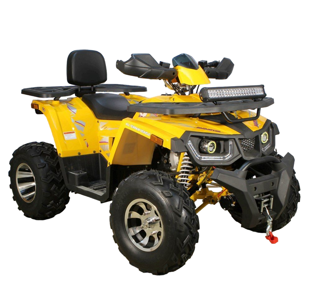 Квадроцикл Avantis Hunter H200 Big Premium (баланс. вал) желтый