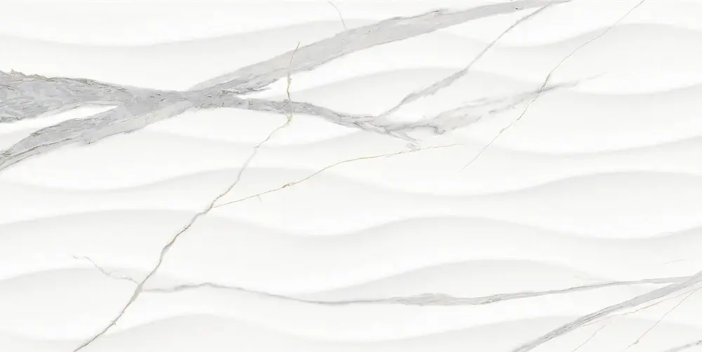 Плитка настенная Тянь-Шань Махаон Белый Рельеф 30x60 см (TP3604SWAY) 1.8 м2