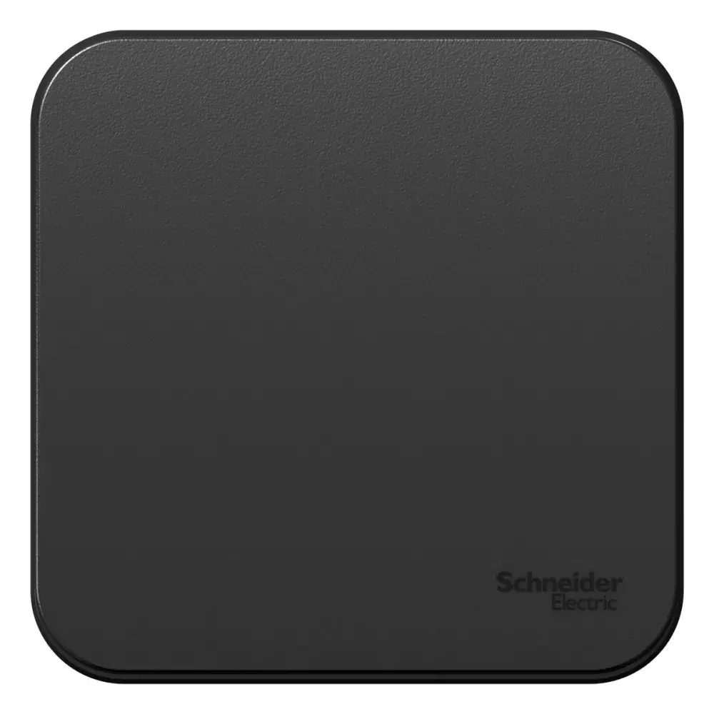 BLANCA О/У 1-клавишный ВЫКЛЮЧАТЕЛЬ (сх.1), 10А, 250В, АНТРАЦИТ