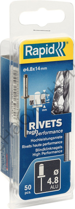 RAPID 4.8х14 мм, 50 шт, Алюминиевая заклепка (5000389)