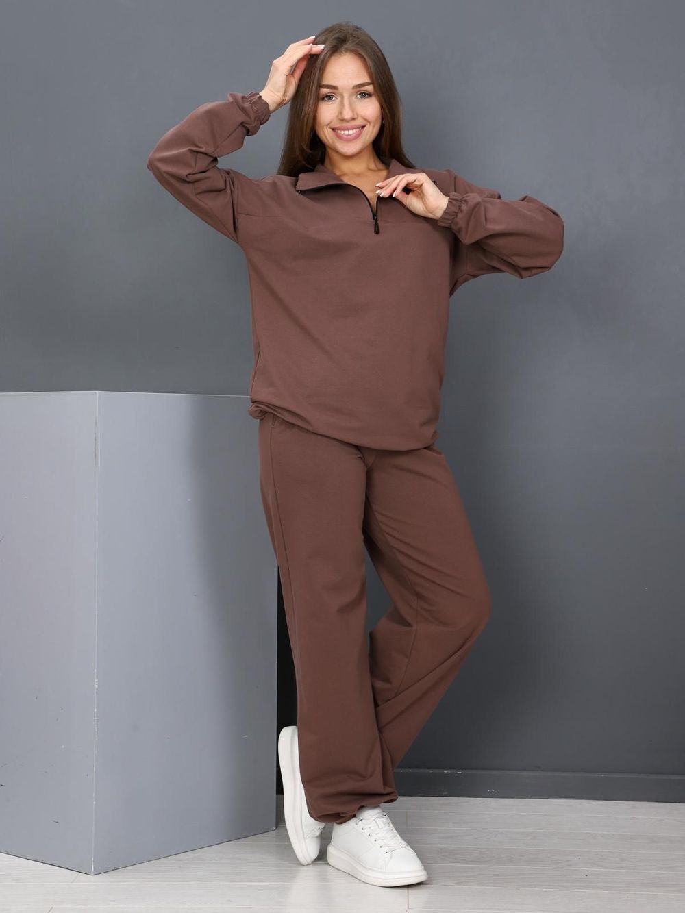 Мартина - костюм темно-бежевый Iv-capriz (Акция)