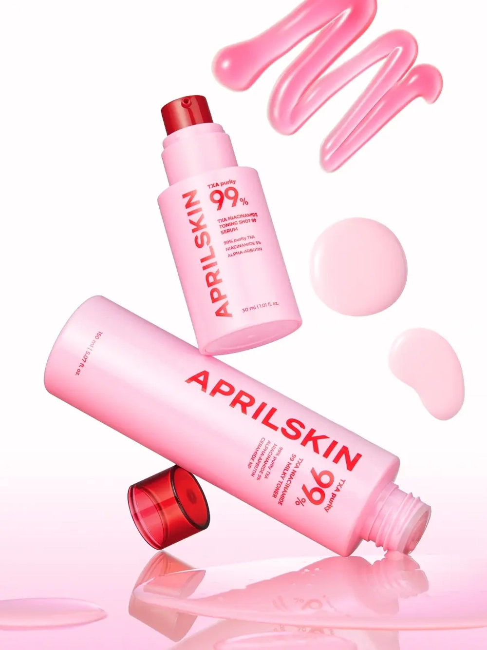 APRILSKIN Осветляющий тонер с транексамовой кислотой и ниацинамидом TXA Niacinamide 99 Milky Toner 150 мл