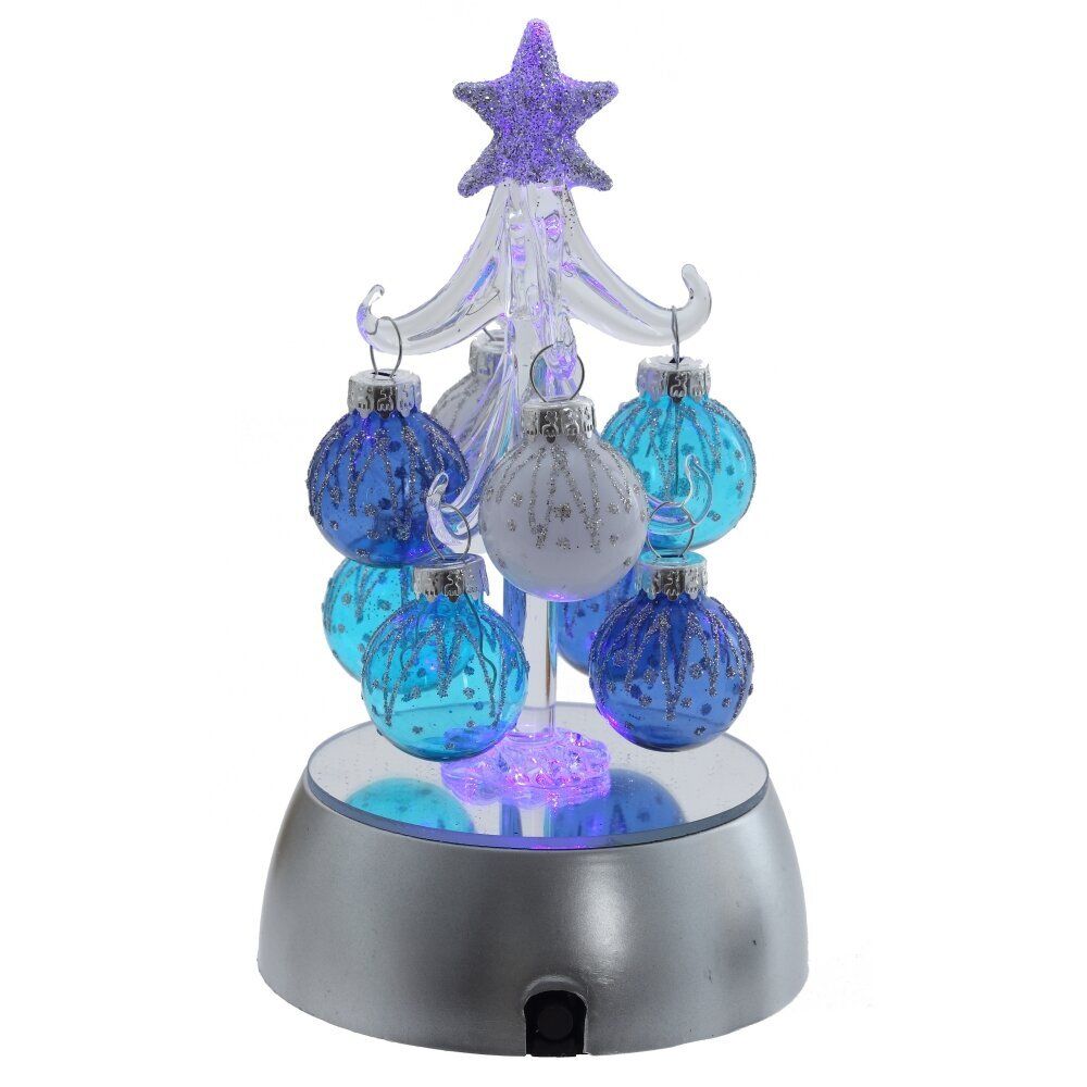 GAEM Изделине декоративное "Ёлка" с подсветкой (AAx3 н/п), L8,5 W8,5 H15 см