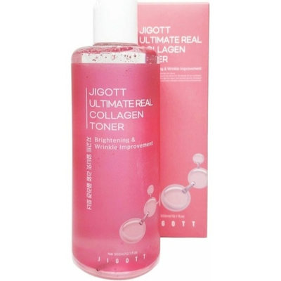 JIGOTT Тонер д/лица антивозрастной с коллагеном 300мл.