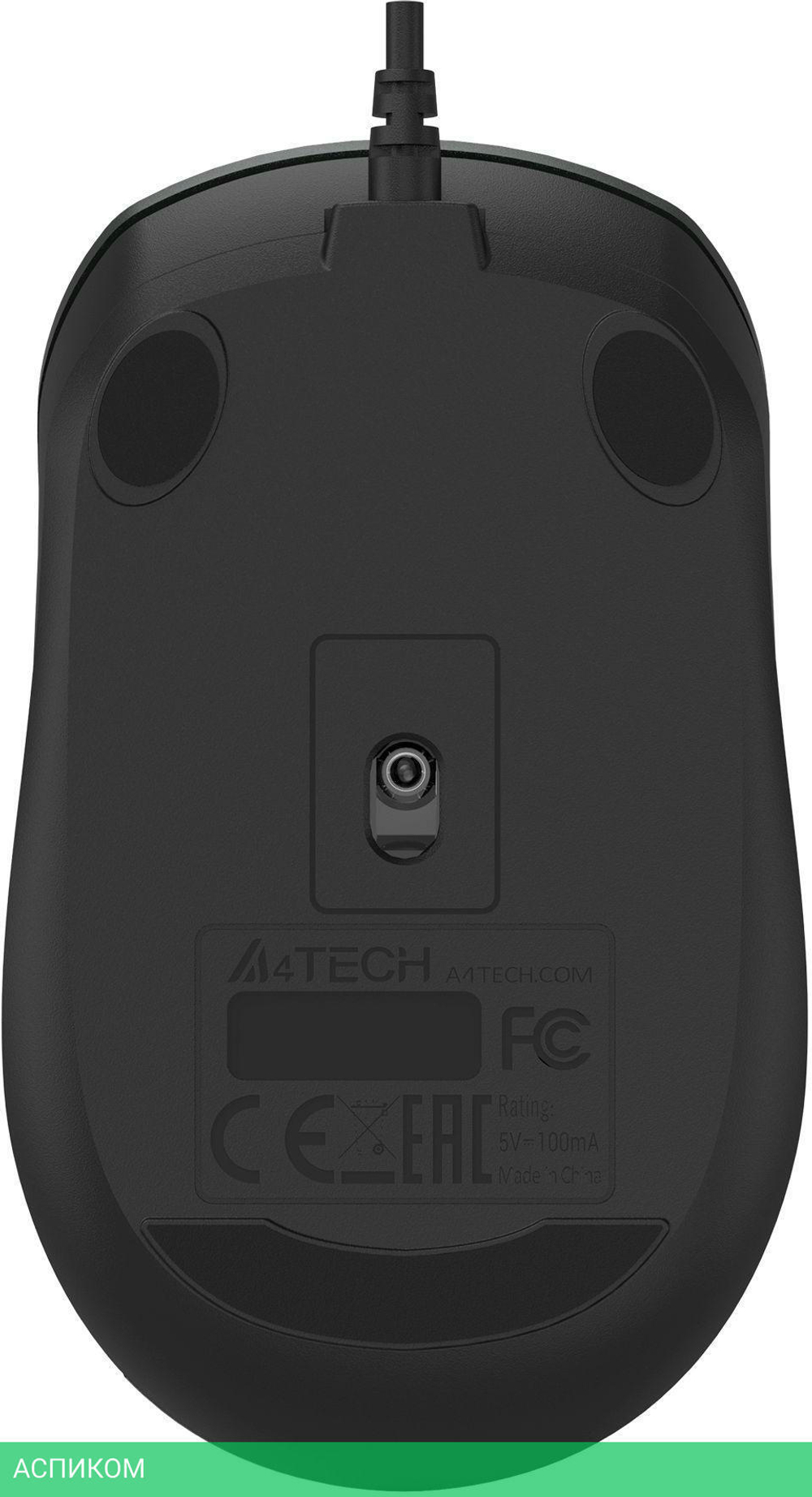 Мышь A4Tech Fstyler FM26 серый/черный/Smoky Grey