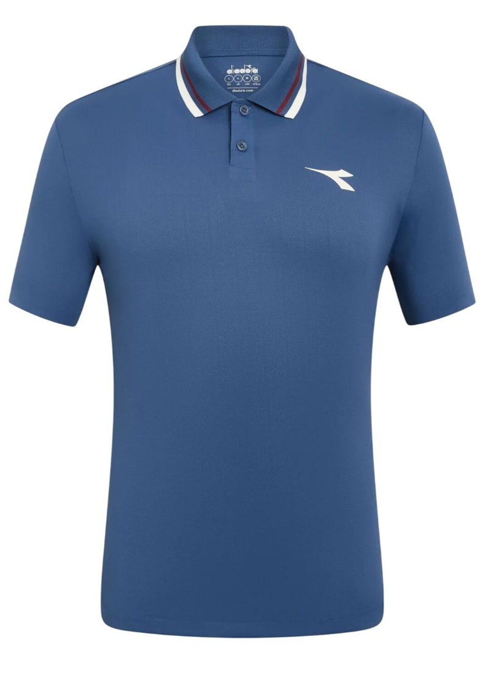 Теннисное поло Diadora Short Sleeve Icon - ensign blue