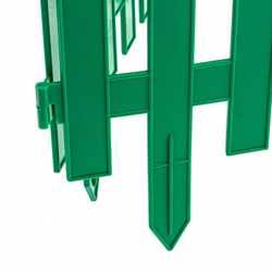 Забор декоративный "Романтика", 28 х 300 см, зеленый, Россия, Palisad