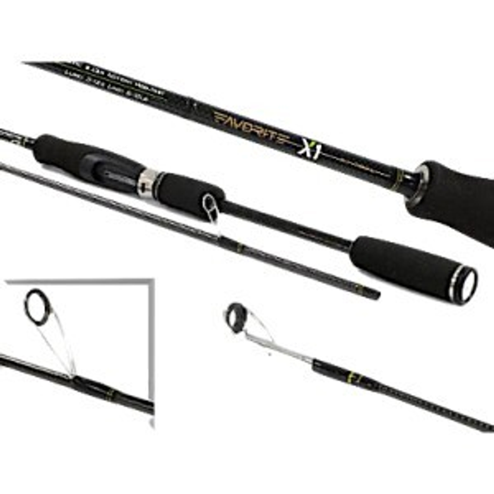 Спиннинг Favorite X1 2секц. X1-762M  2.29м 7-24гр 140г Тр.длина 1.20м ExFast