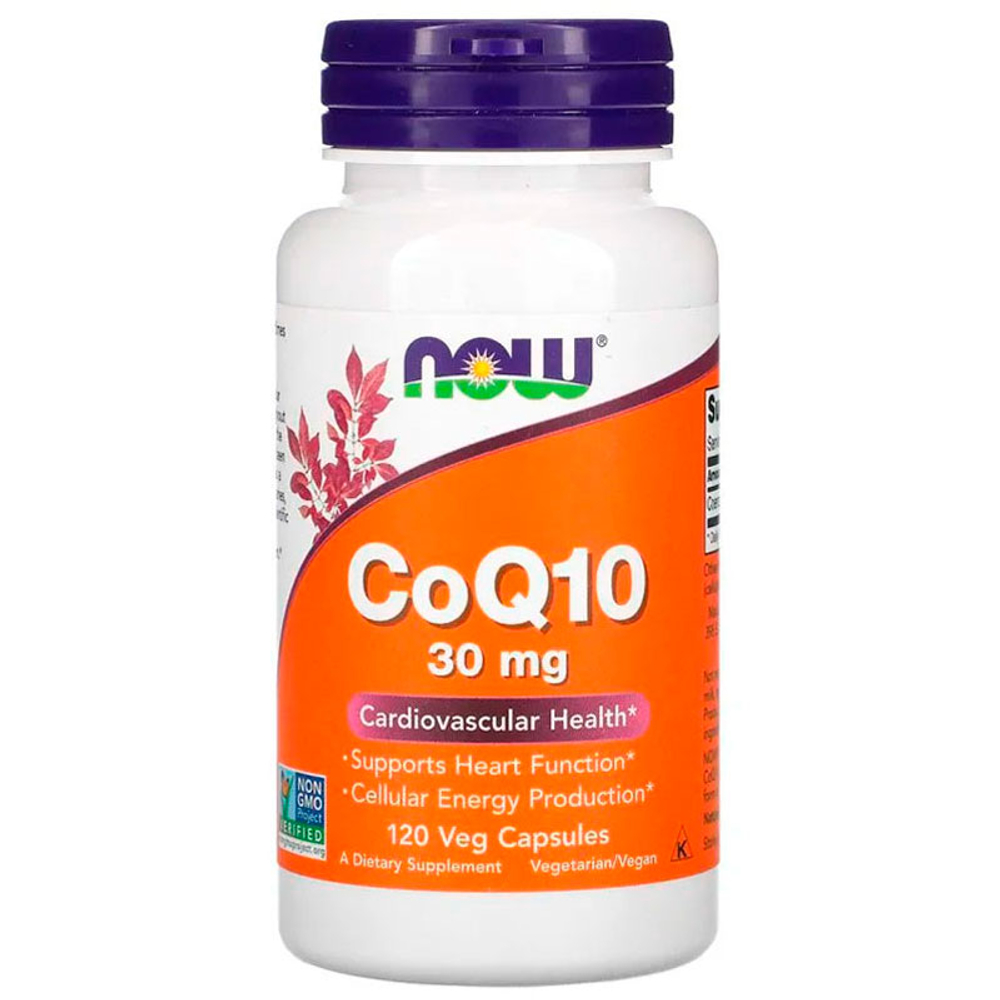 NOW Co Q10 30 мг. (120 капc.)